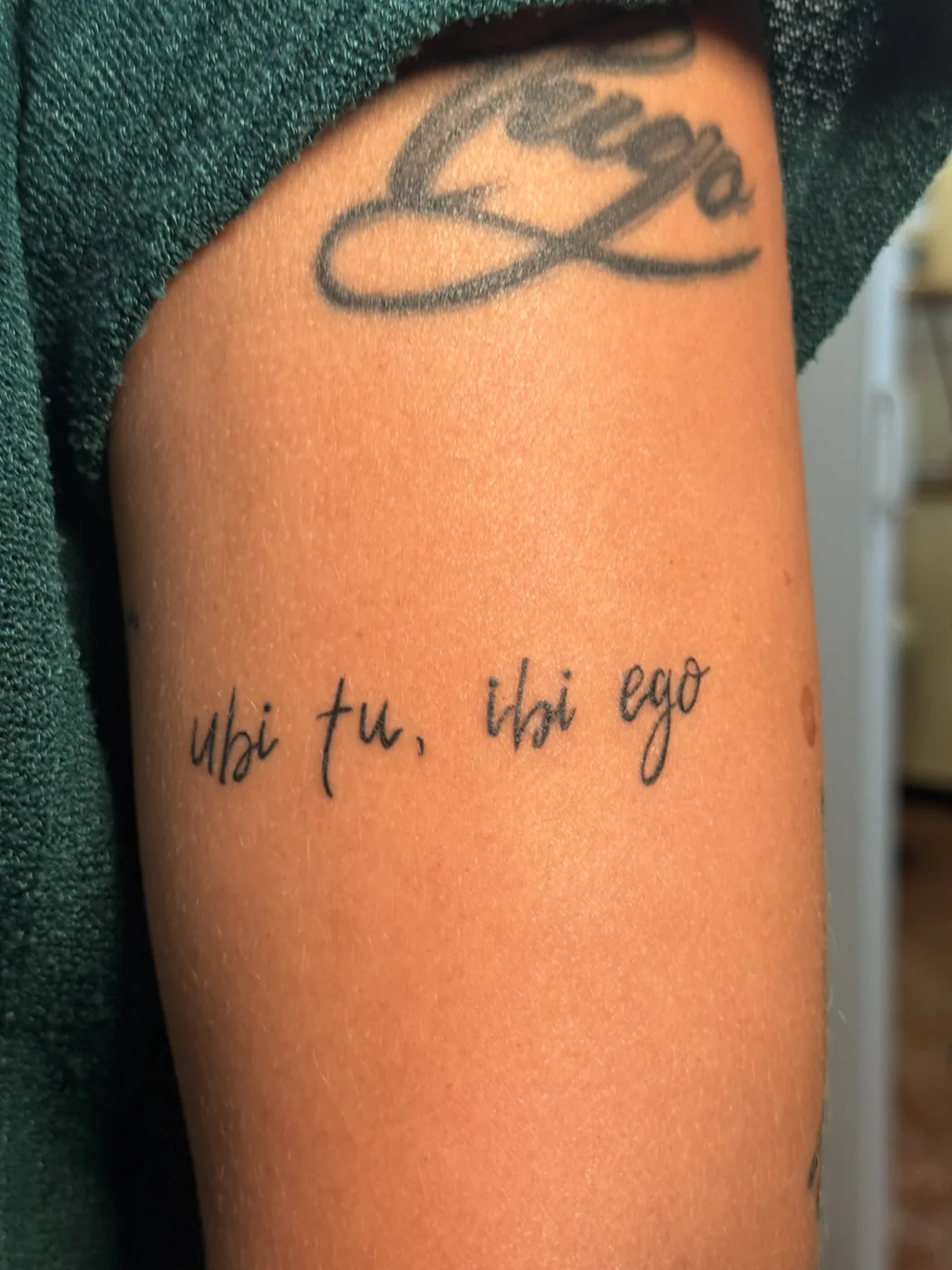 Tatuaje blackwork realizado en CUREINK, estudio de tatuaje en Avilés